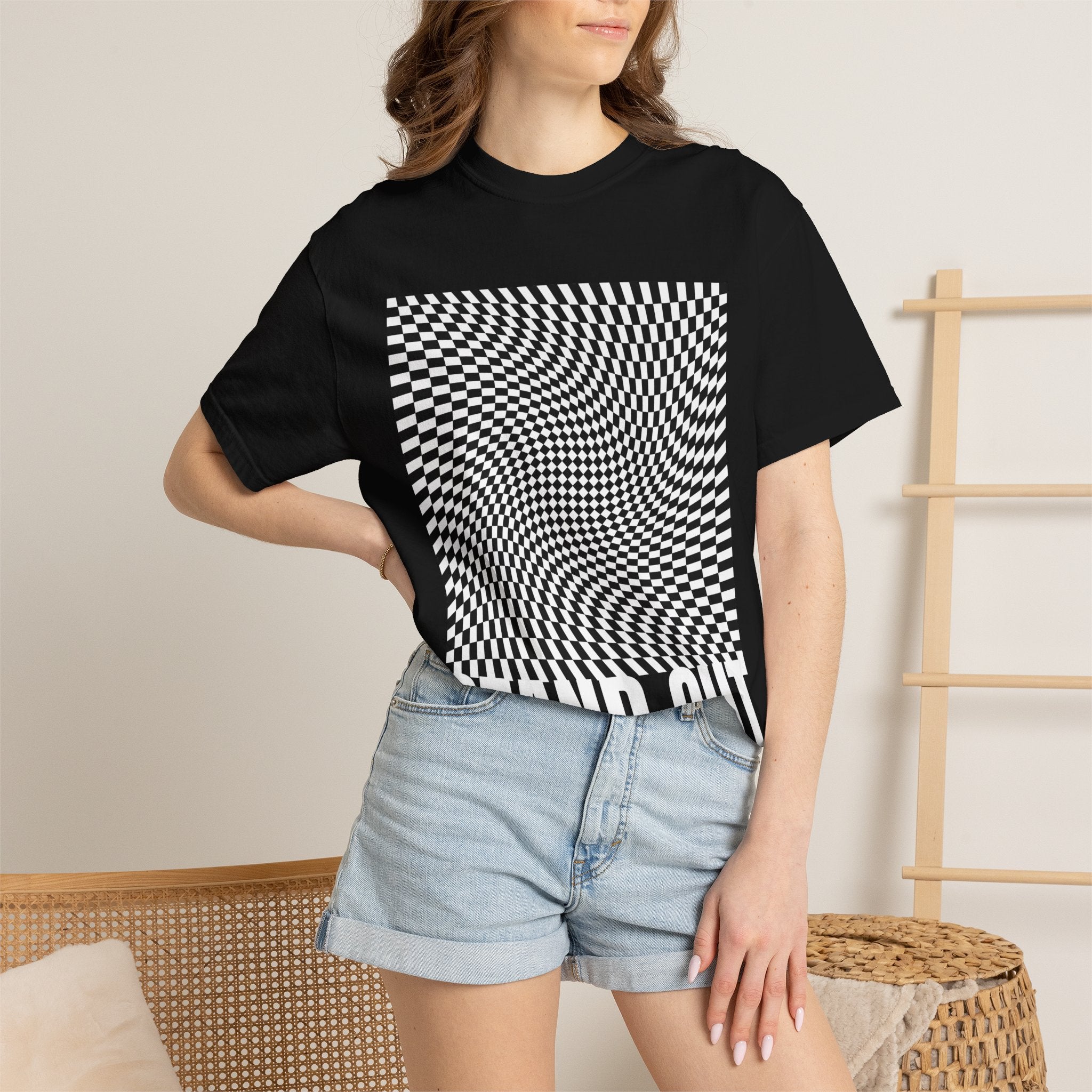Stand Out Unisex Round Neck T-Shirt