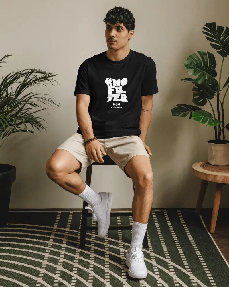 No Filter Unisex Round Neck T-Shirt