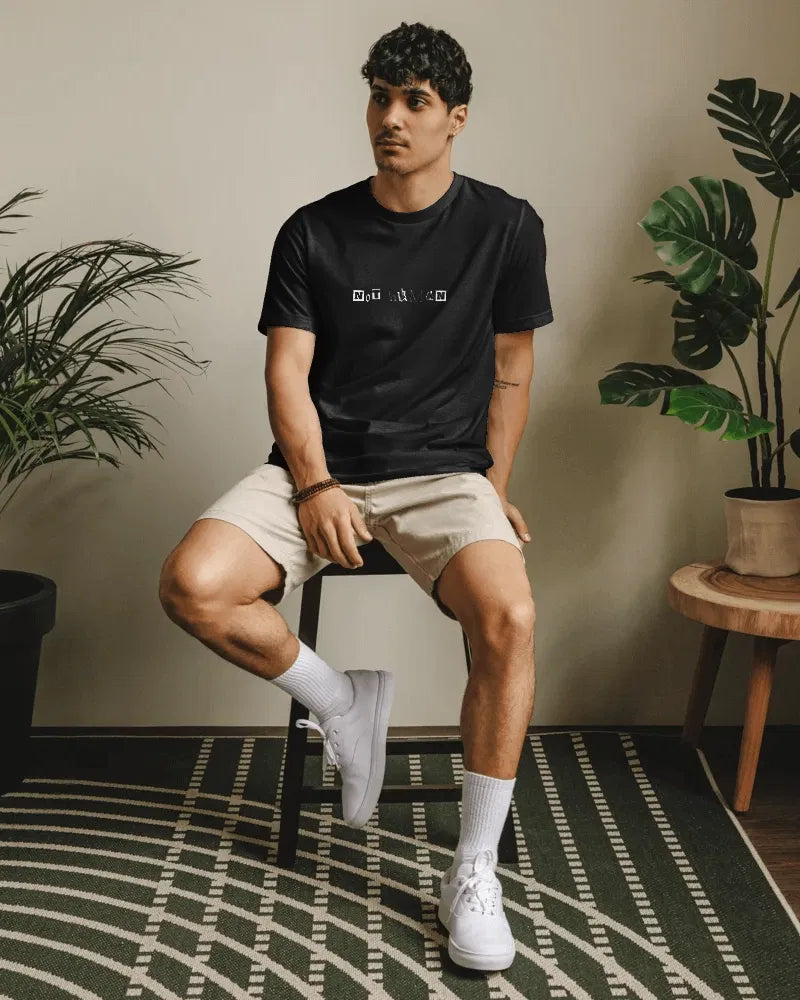 Not Human Unisex Round Neck T-Shirt