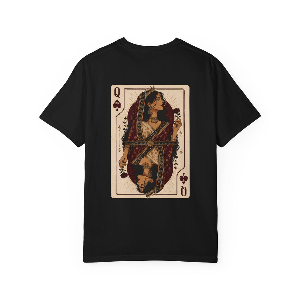 Queen Energy Playing Card Graphic T-Shirt