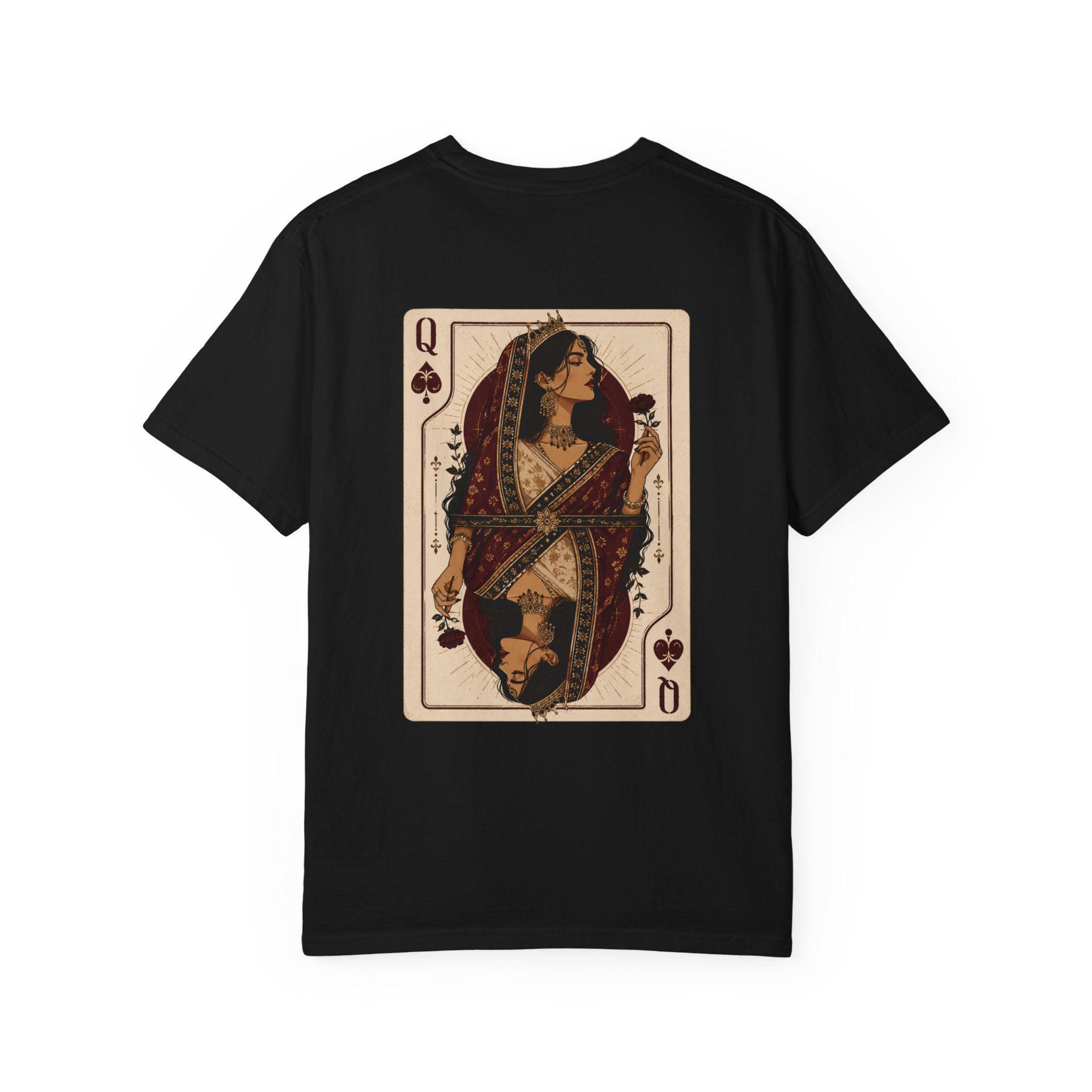 Queen Energy Playing Card Graphic T-Shirt