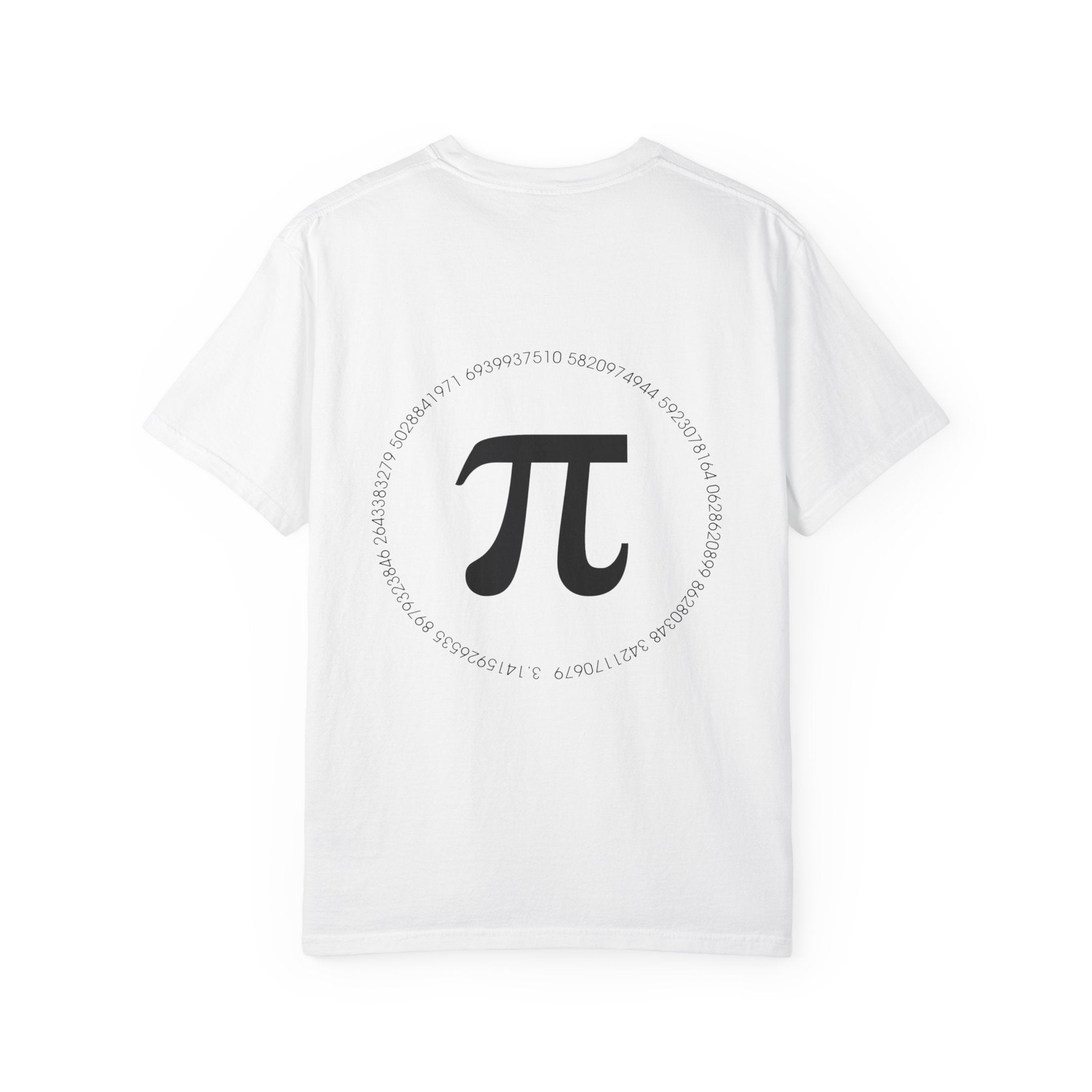 Pi Symbol Round Neck Unisex T-Shirt