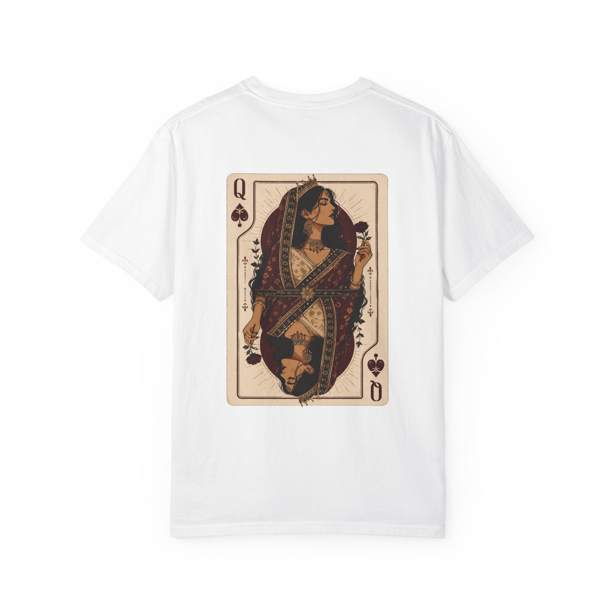 Queen Energy Playing Card Graphic T-Shirt