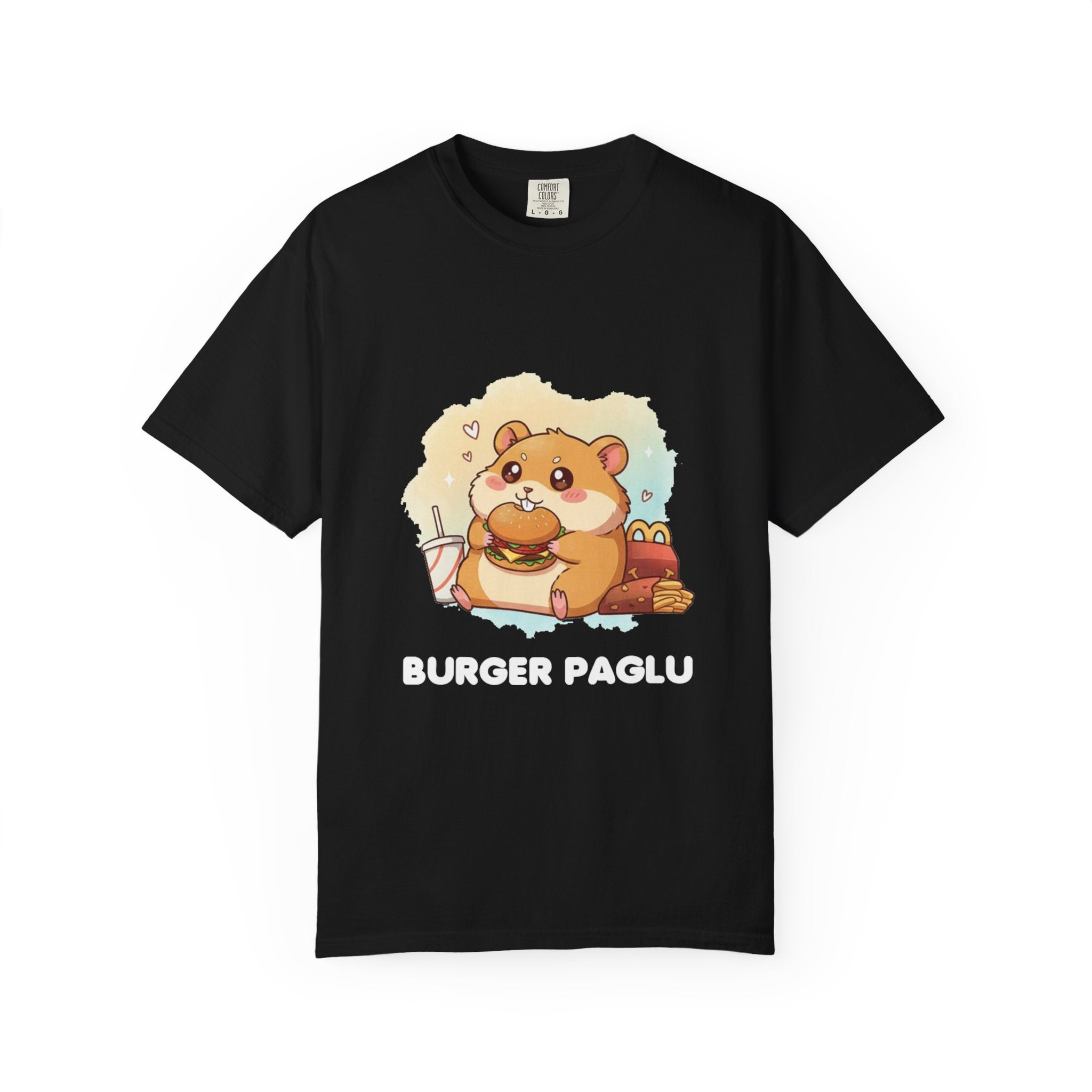 Burger Paglu Unisex Round Neck T-Shirt