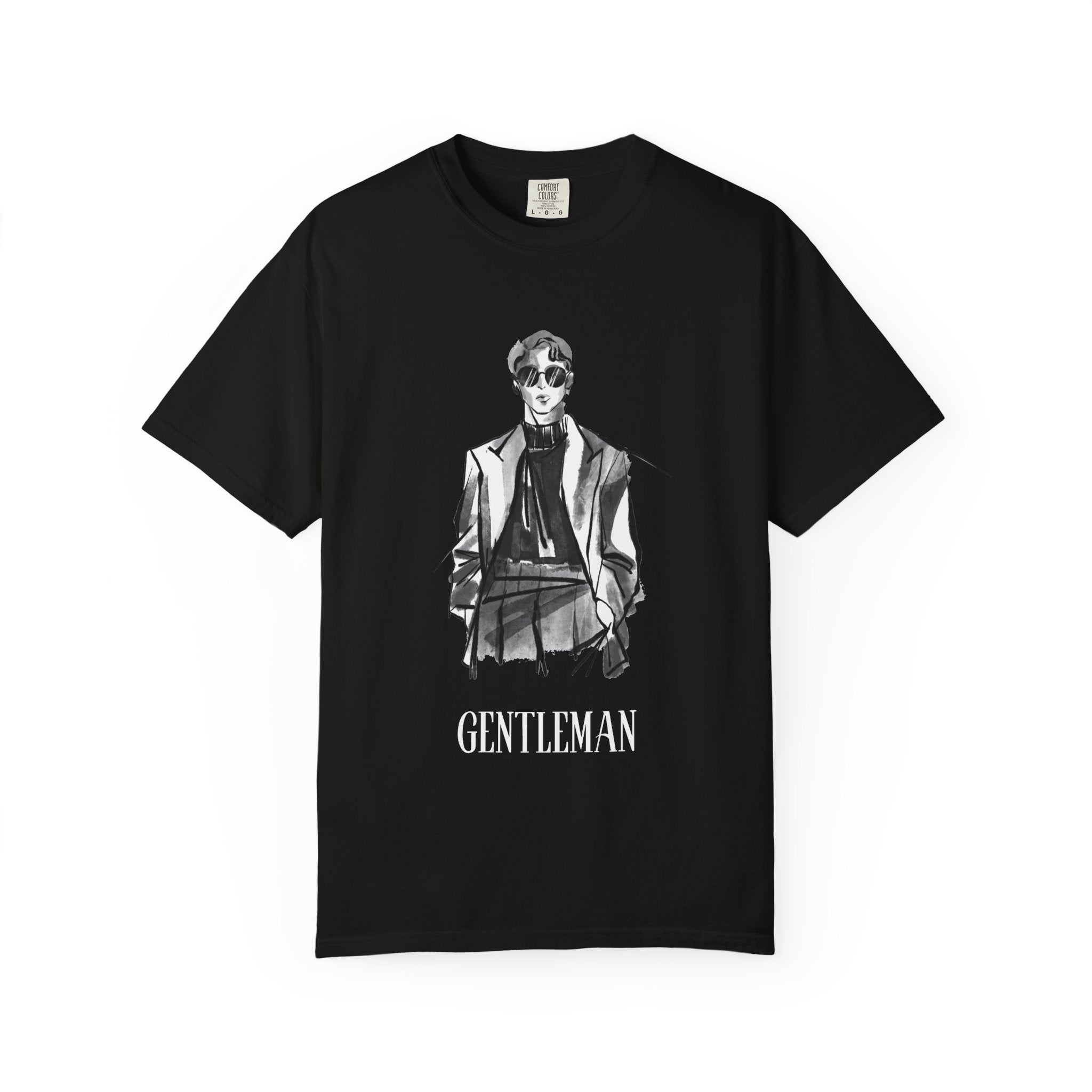 Minimalist Gentleman Artwork Tee
