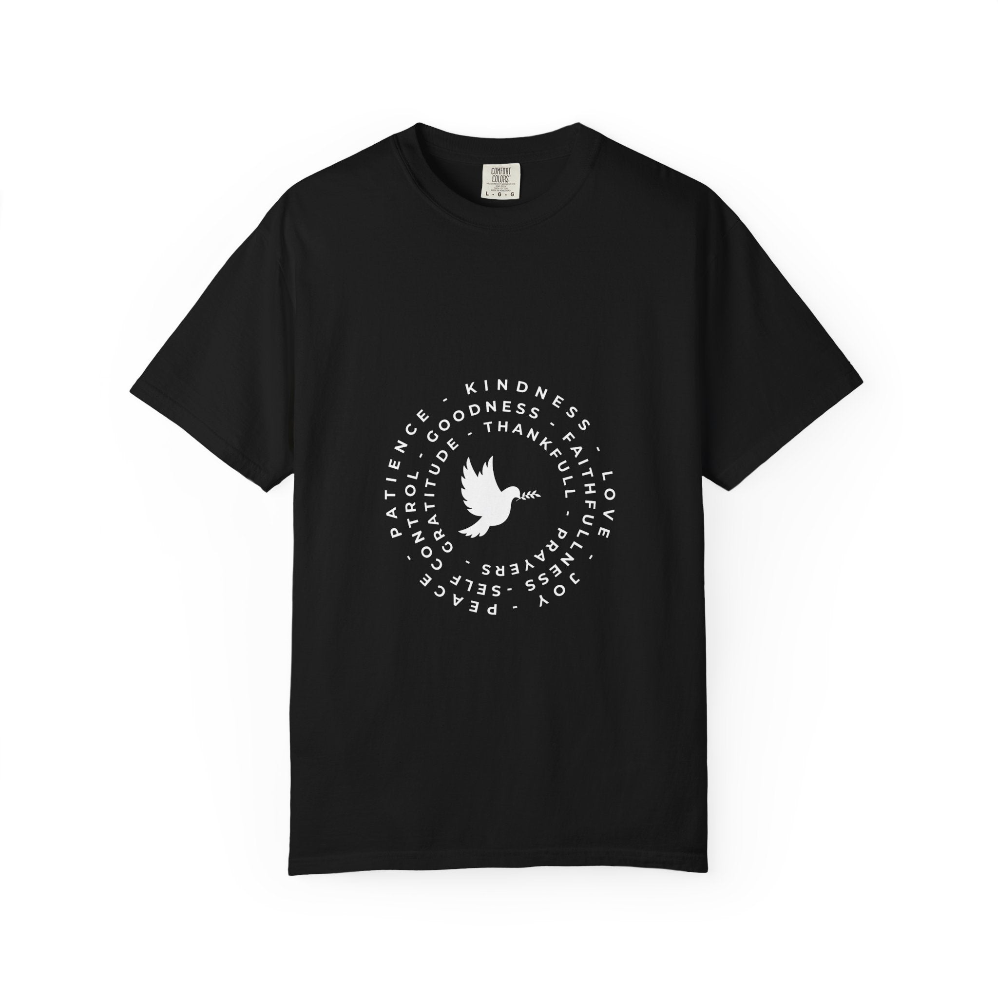Circle of Positivity Unisex Round Neck T-Shirt
