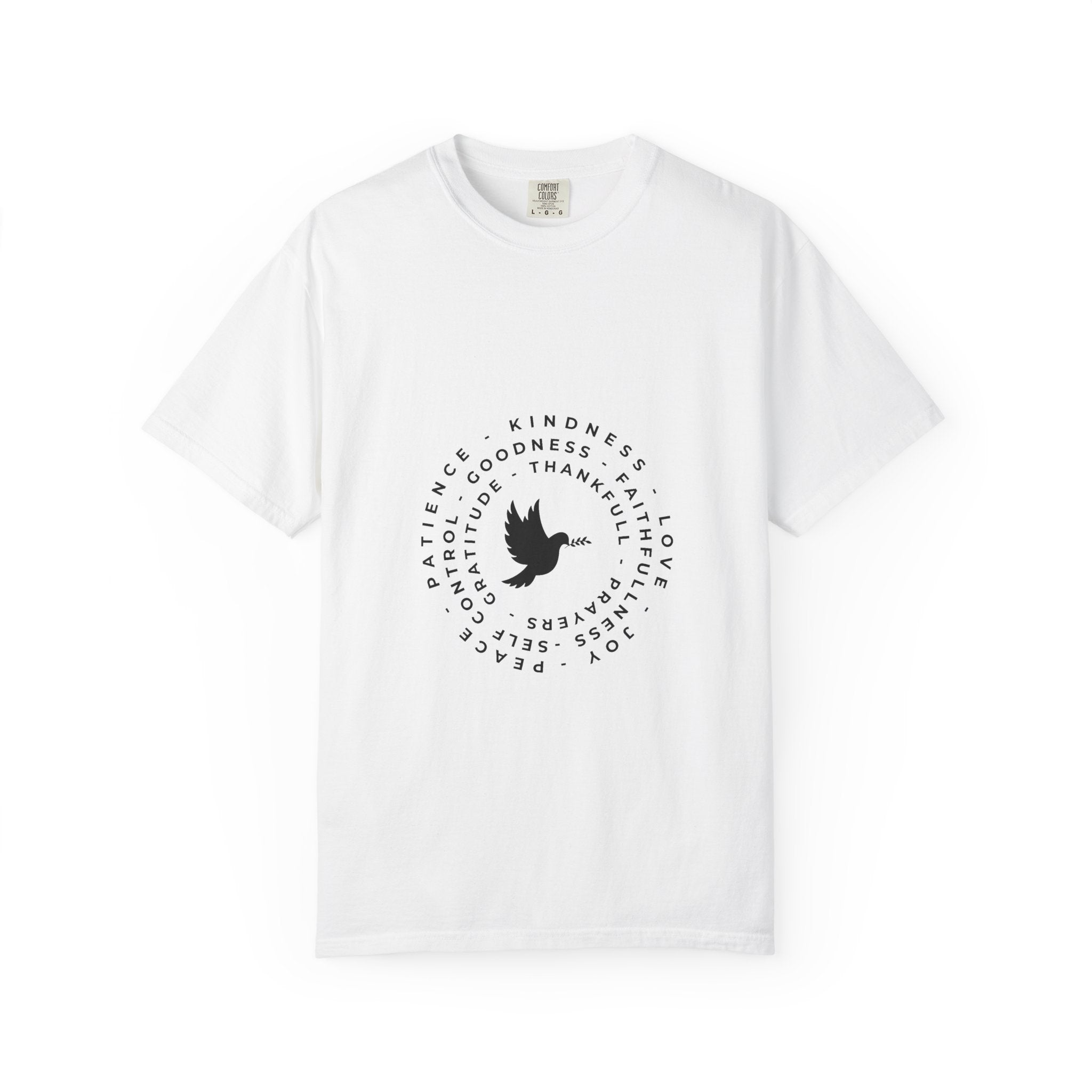 Circle of Positivity Unisex Round Neck T-Shirt