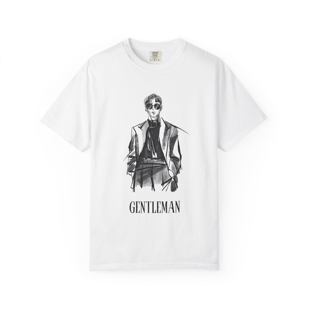 Minimalist Gentleman Artwork Tee
