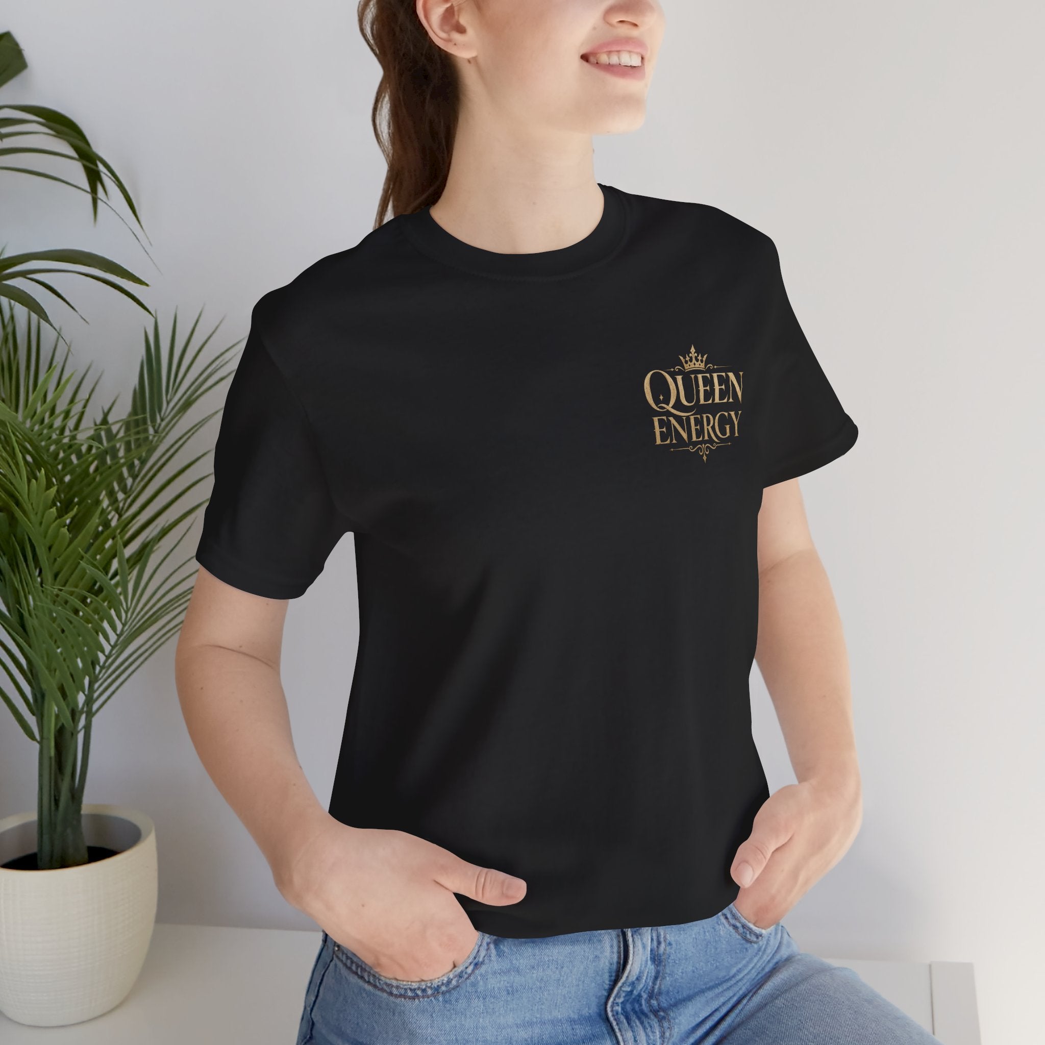 Queen Energy Playing Card Graphic T-Shirt