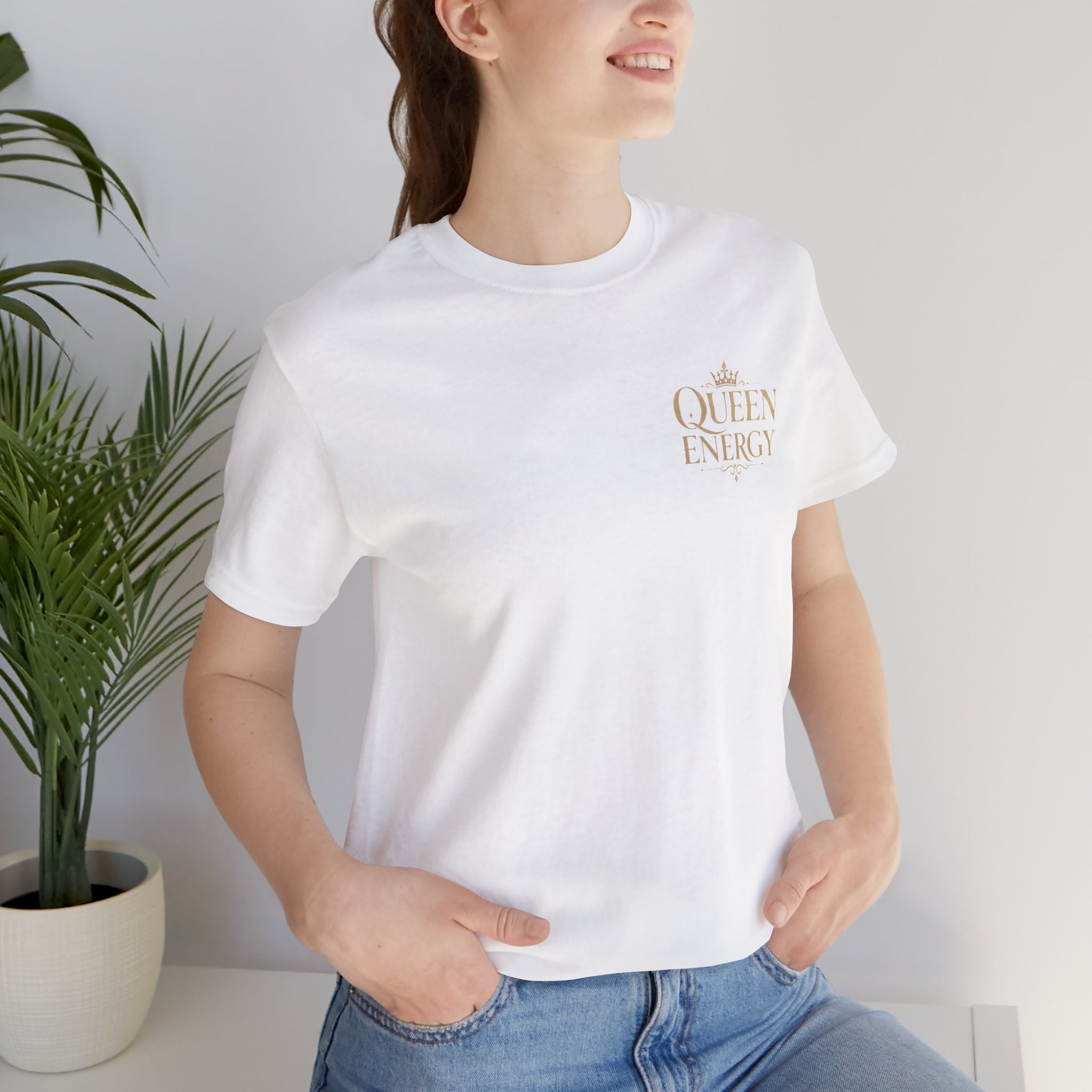 Queen Energy Playing Card Graphic T-Shirt