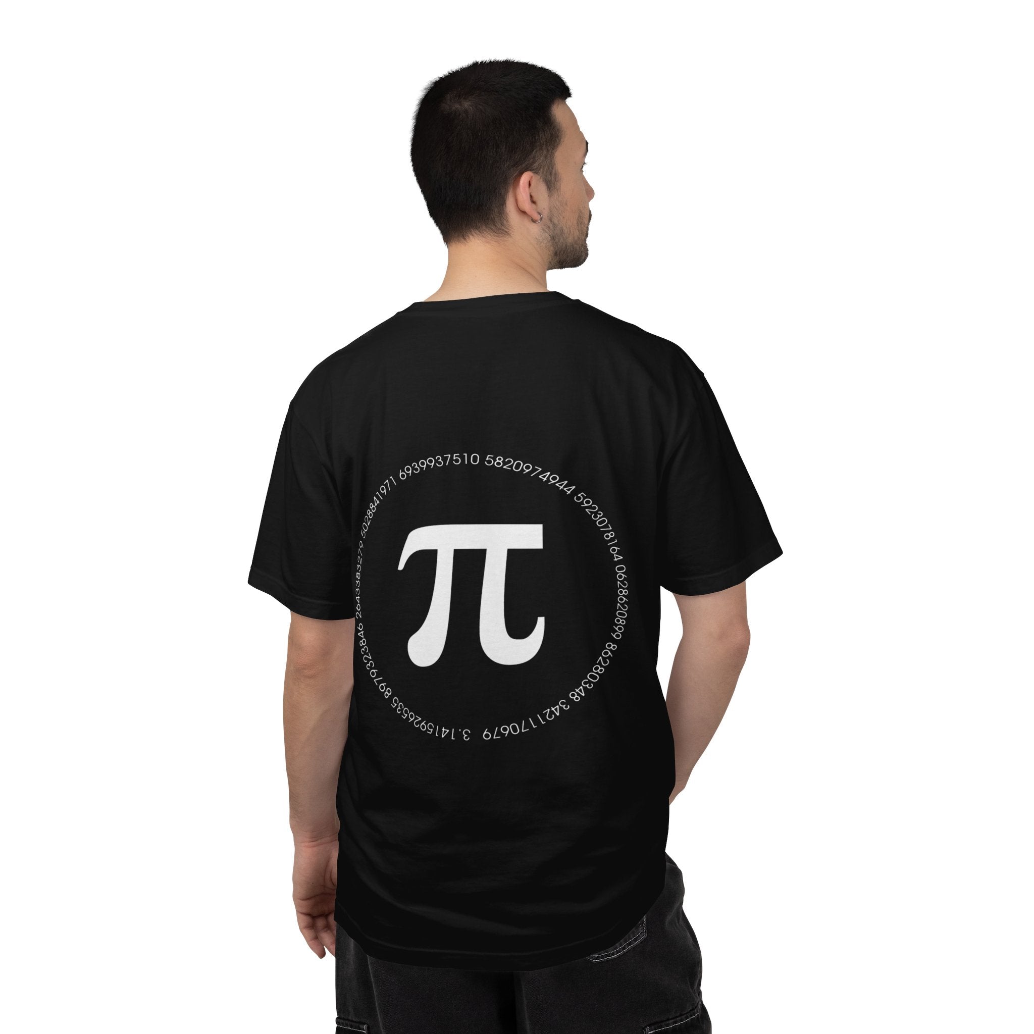 Pi Symbol Round Neck Unisex T-Shirt