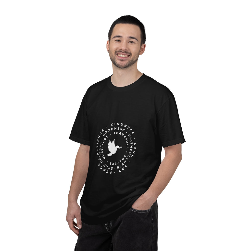 Circle of Positivity Unisex Round Neck T-Shirt