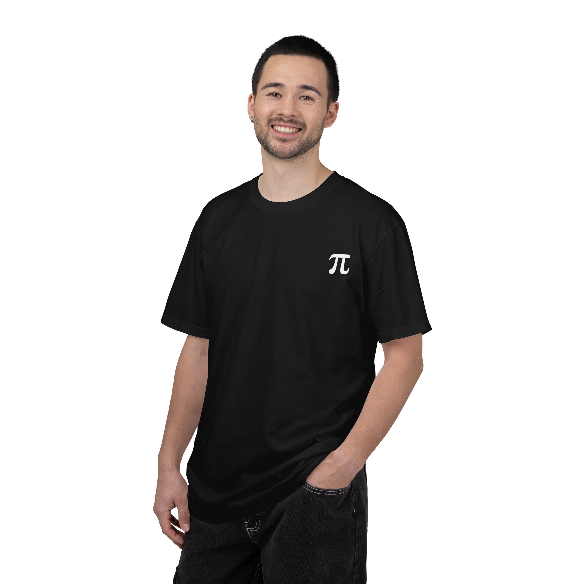 Pi Symbol Round Neck Unisex T-Shirt