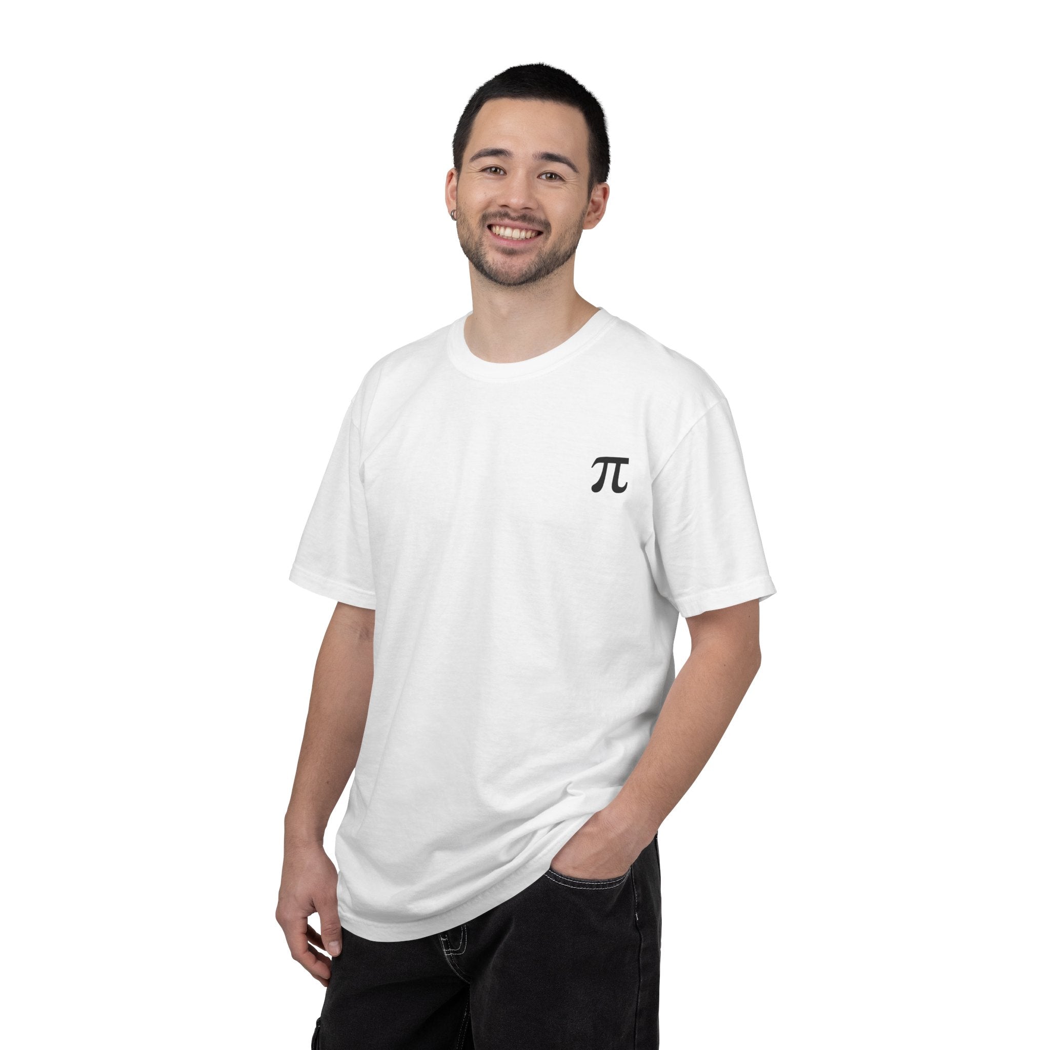 Pi Symbol Round Neck Unisex T-Shirt