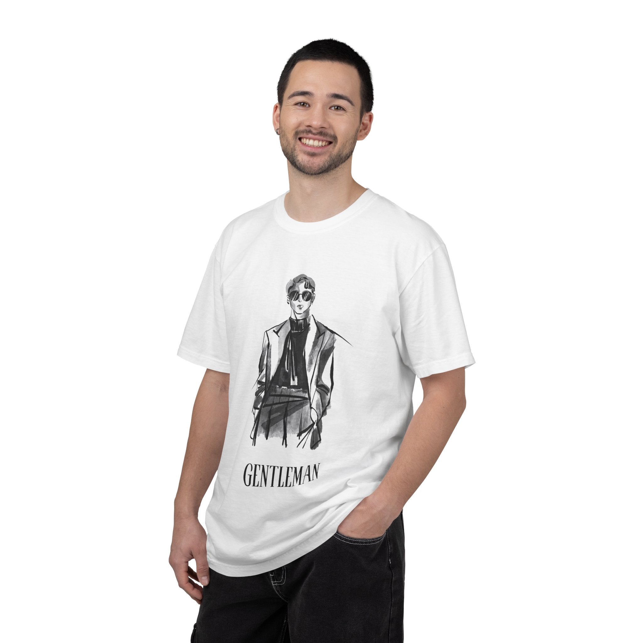 Minimalist Gentleman Artwork Tee