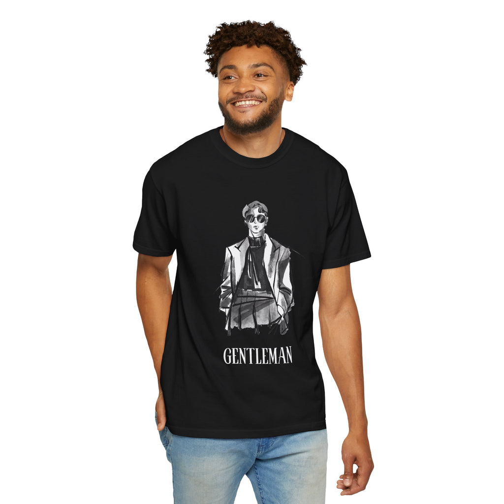 Minimalist Gentleman Artwork Tee