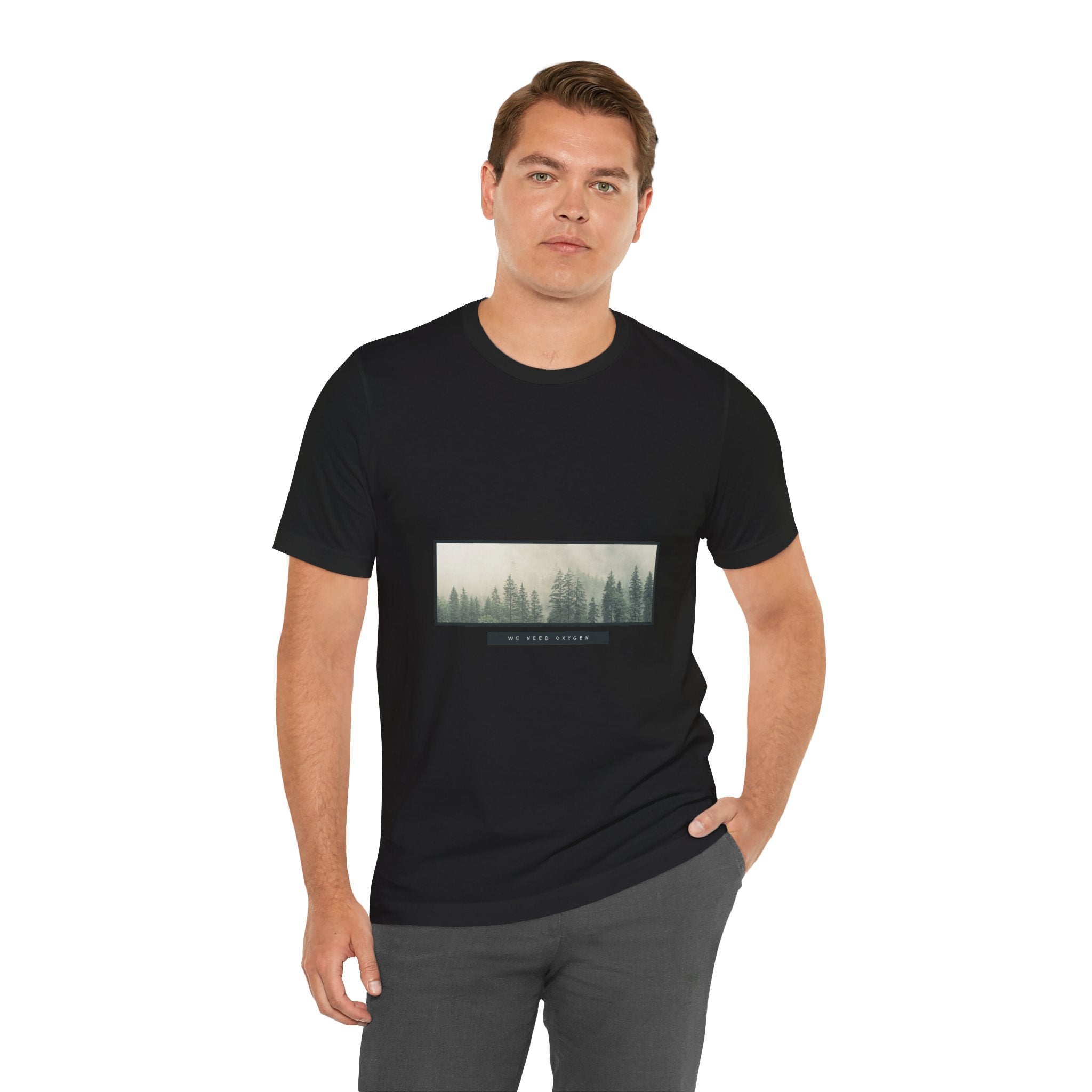 We Need Oxygen Round Neck Unisex T-Shirt