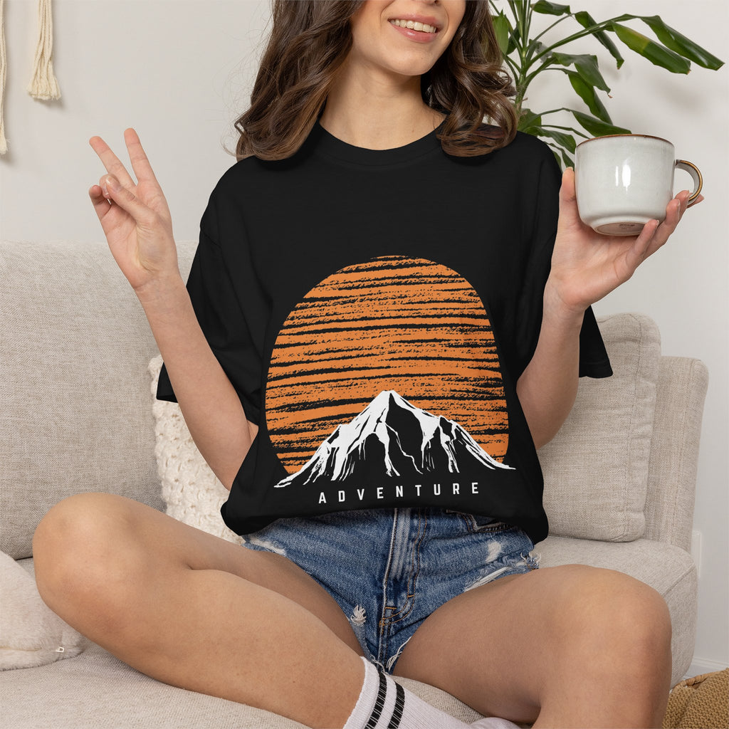 Adventure Horizon Round Neck Unisex T-Shirt
