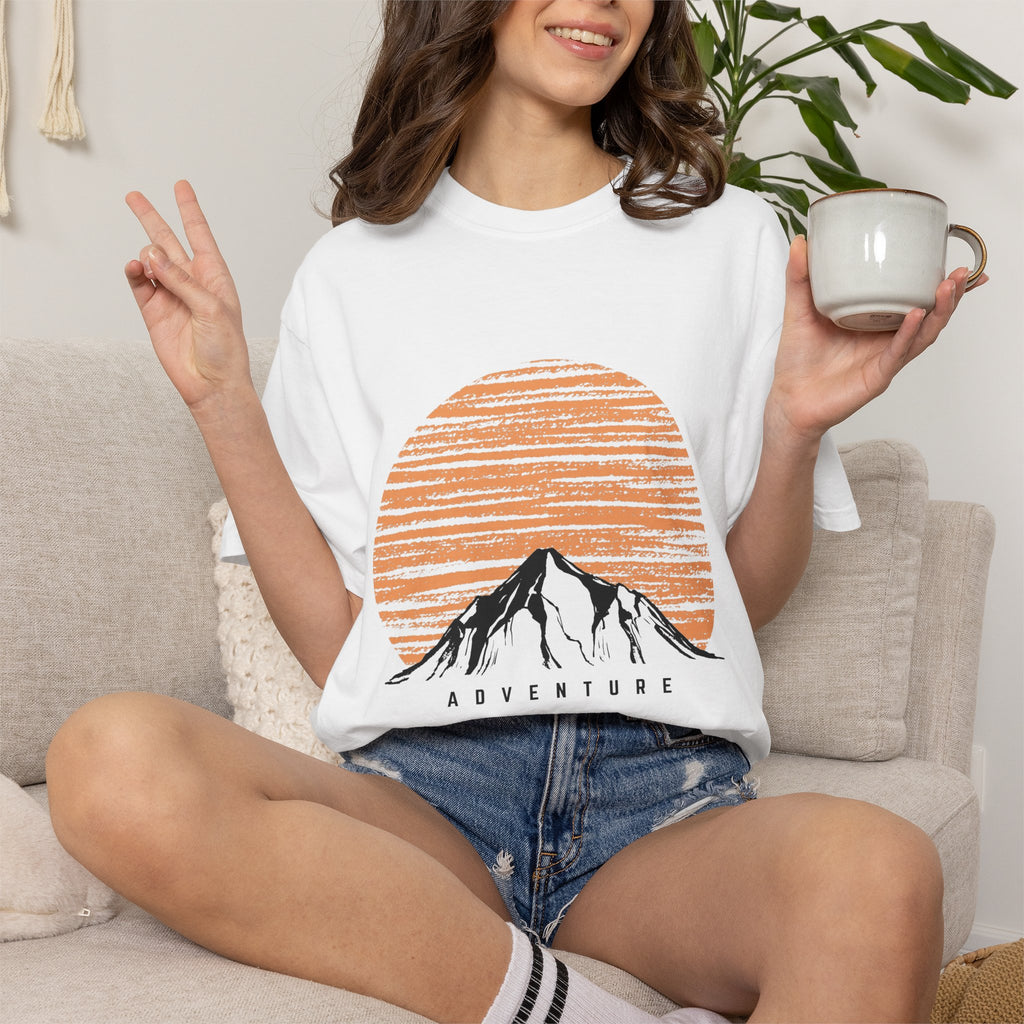 Adventure Horizon Round Neck Unisex T-Shirt
