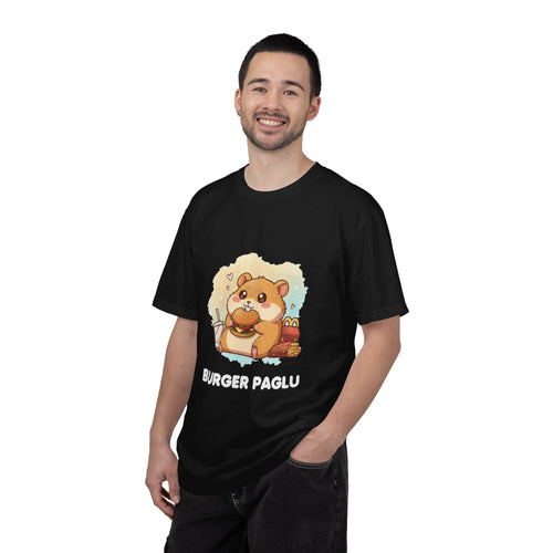 Burger Paglu Unisex Round Neck T-Shirt