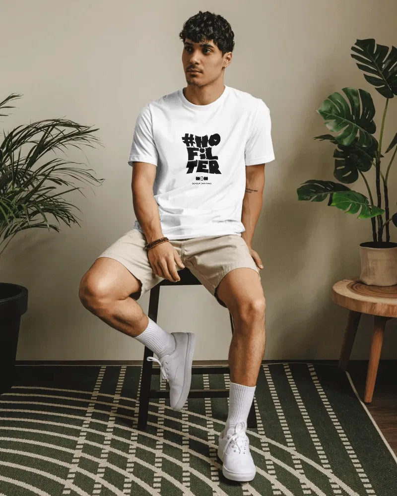 No Filter Unisex Round Neck T-Shirt