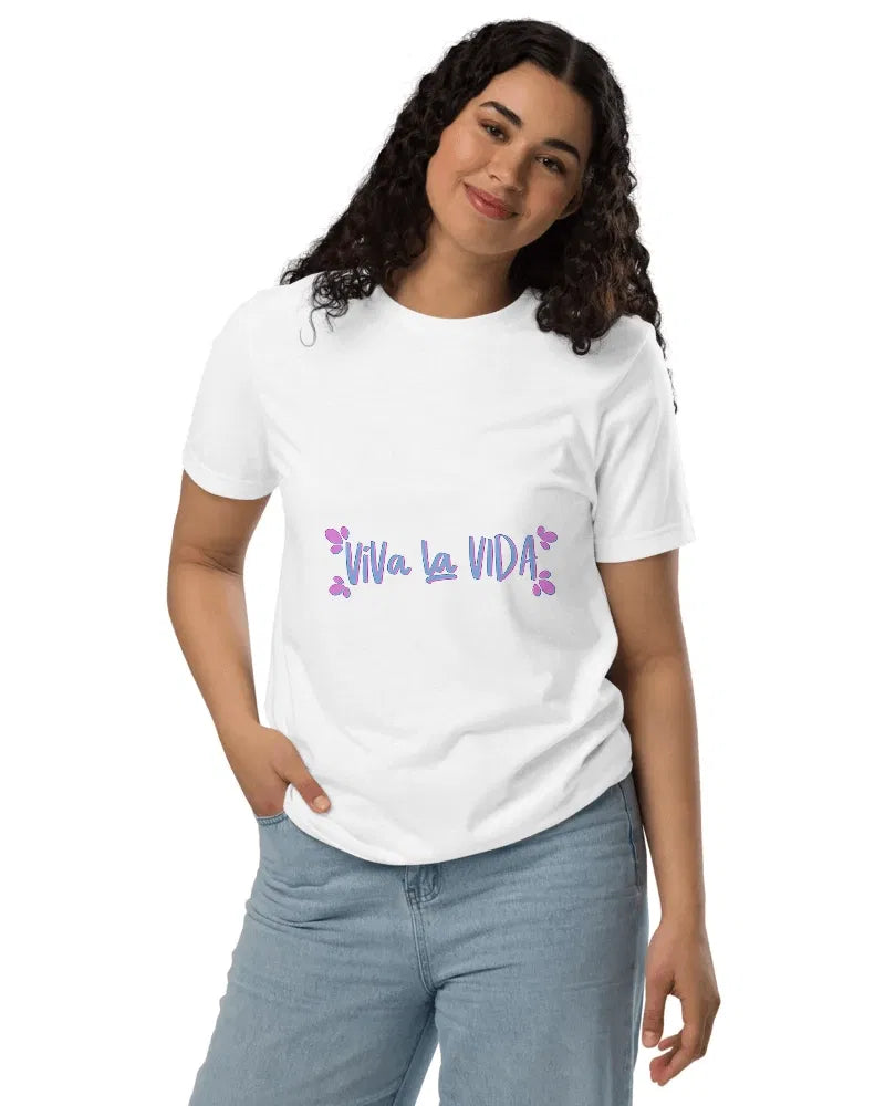 Viva La Vida Unisex Round Neck T-Shirt